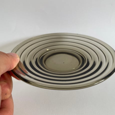 1930-40's Aino Aalto "Bolgeblick" Glass Plate smoke karhula ❸