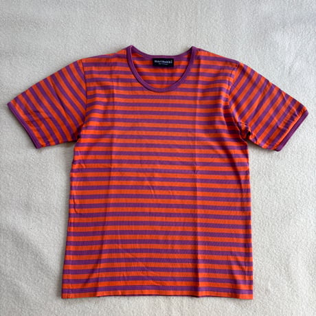 Marimekko Tasaraita Orange/Purple S