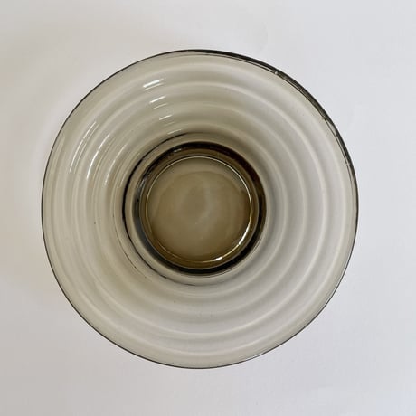 1930-40's Aino Aalto "Bolgeblick" Glass Plate smoke karhula ❶