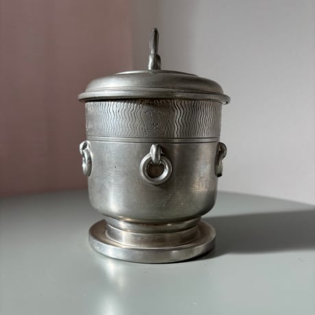 〜1950's Svenskt tenn Sweden Pewter Bowl J.L.H L