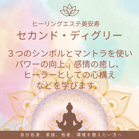 レイキヒーリング伝授講座（オンラインZOOM）