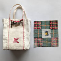 チャーム付きミニバッグ＆ピンクッション　KA050-9