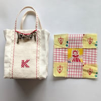 チャーム付きミニバッグ＆ピンクッション　KA050-14