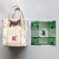 チャーム付きミニバッグ＆ピンクッション　KA050-12