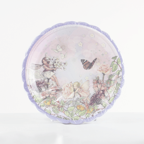 【Meri Meri】 プレート Flower fairies small plates 12枚入り 45-0353