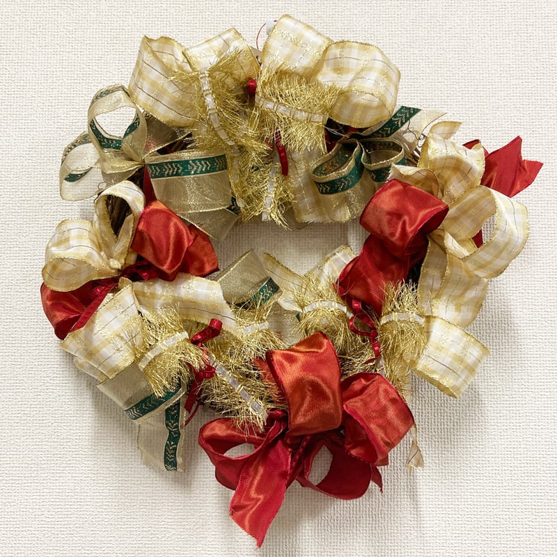 クリスマスリボンリースⅡ | アンバラージュ・ジャポン STORES店