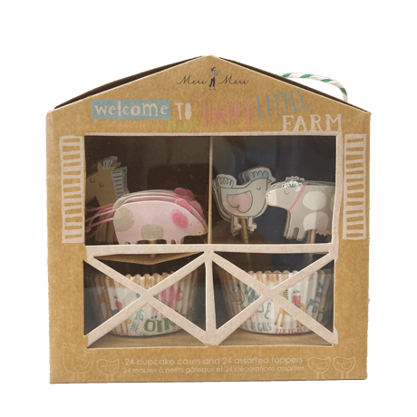 【Meri Meri】Happy Little Farm Cupcake kit カップケーキキット 45-0948