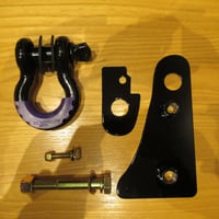 JB64 ジムニーJB74 シエラ リアシャックル ラプターホワイト 1セット