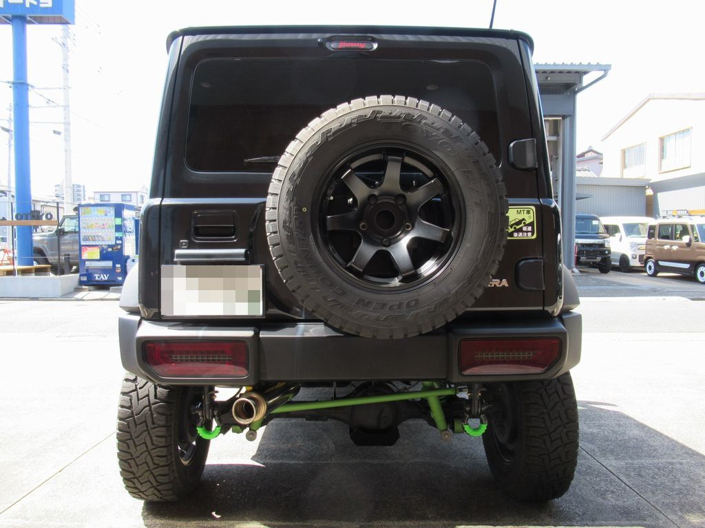 ジムニー OTOYO jb64 jb74 リア シャックル セット　ラプター塗装 JB64 ジムニーJB74 シエラ リアシャックル オリジナルラプターカラー 1