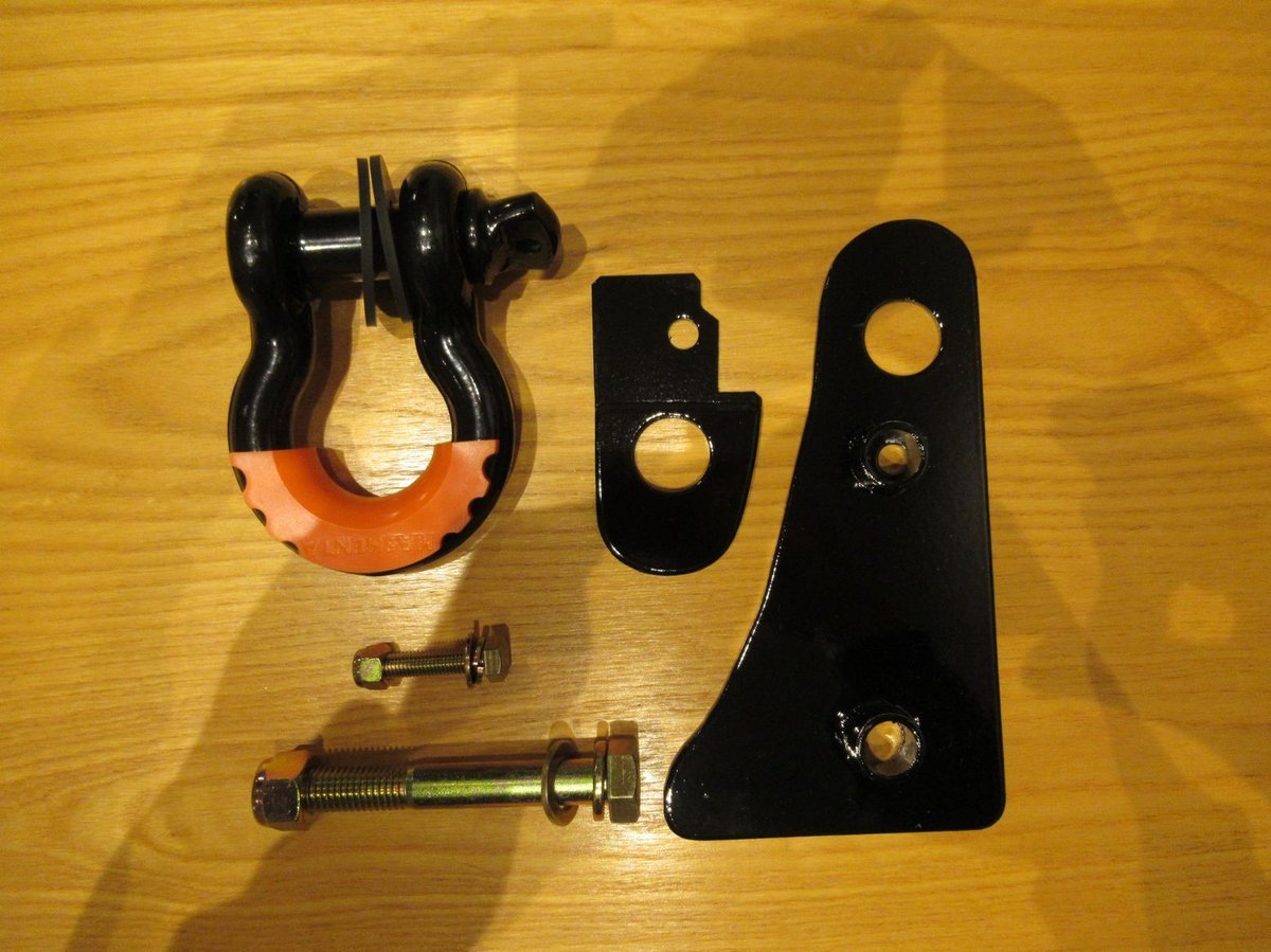 JB64 ジムニーJB74 シエラ リアシャックル 黒橙 1セット | OTOYO