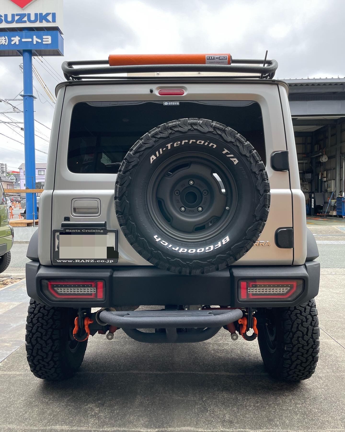ジムニー OTOYO jb64 jb74 リア シャックル セット　ラプター塗装 original