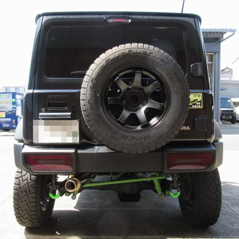 JB64 ジムニーJB74 シエラ リアシャックル 黒緑 1セット | OTOYO