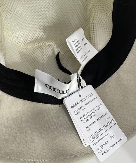 【予約販売】UVカット　タック入りバケットハット
