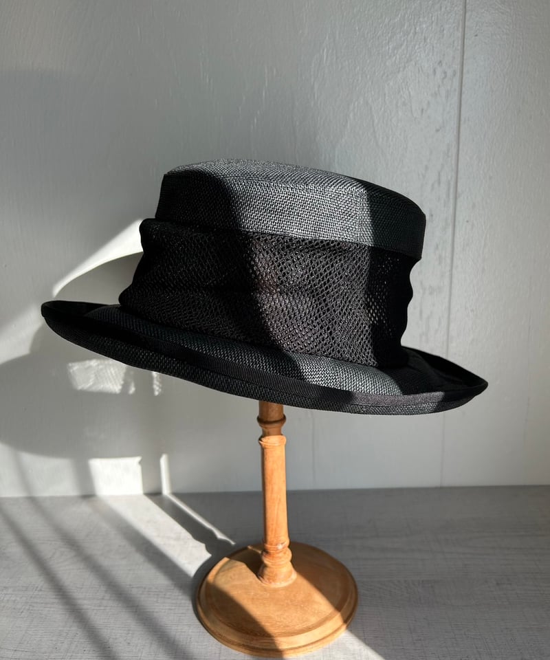 coeur femme（クール ファム）＞ ペーパークロス ハット 折り畳める/サイズ調節可能】ペーパーメッシュ シルクハット | coeur