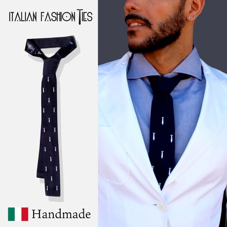 【Italian Fashion Ties】ネクタイ柄ソフトネクタイ