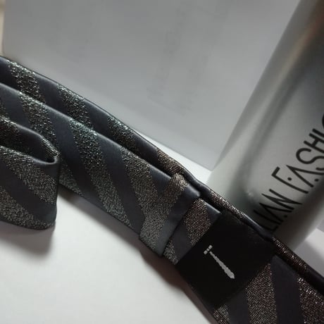 【Italian Fashion Ties】グリッター ストライプネクタイ