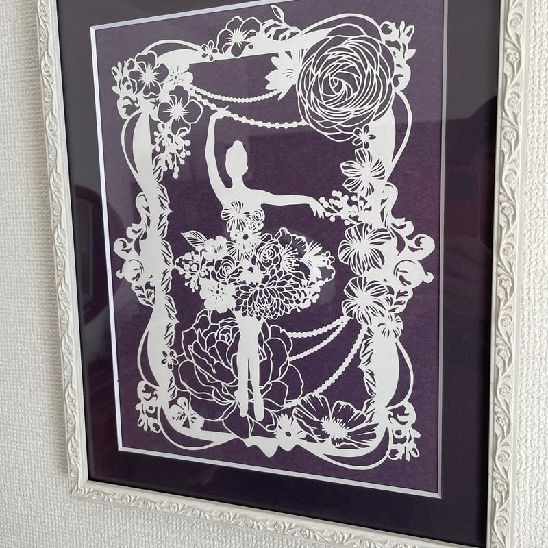 切り絵（額装）B | L.I.T.A