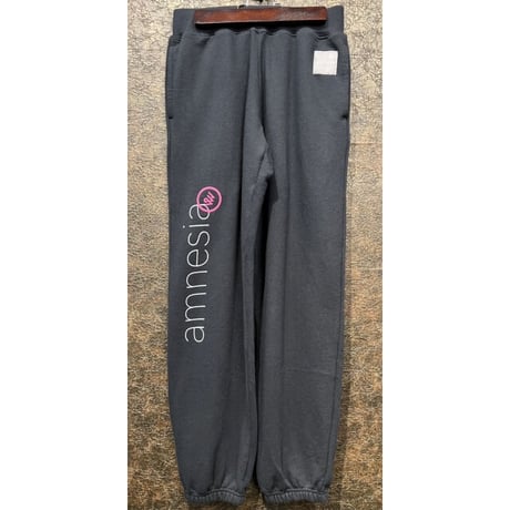 【予約注文】amnesia logo Sweat pants