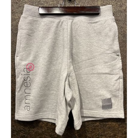 【予約注文】amnesia logo Sweat shorts