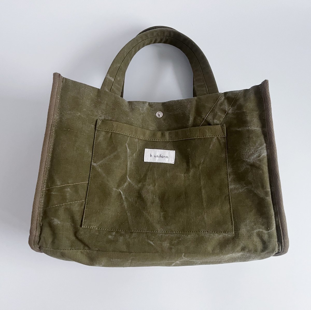 US アス　M65インナーリメイクトートバッグ US Army M-65 Liner Remake Bag S | h uniform
