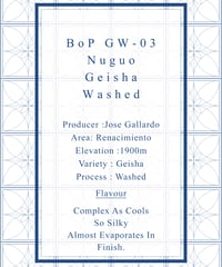BoP GW-03 Nuguo Washed