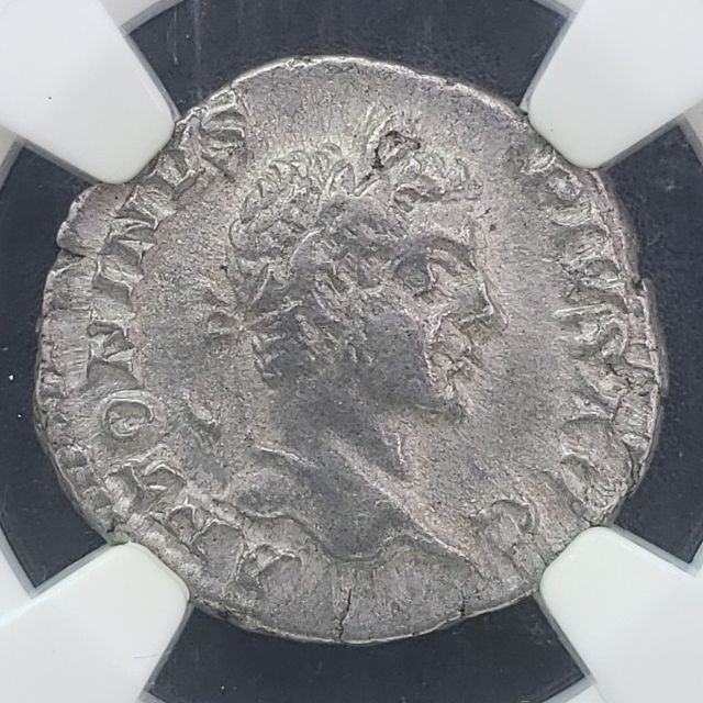 人気カラカラ帝のデナリウス!】古代 ローマ帝国 AD 198-217年 AR 銀貨
