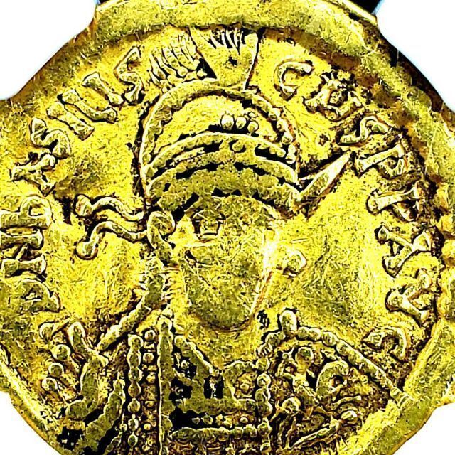 オドアケルの金貨!】鑑定全5枚 古代 ゲルマン王 AV ソリダス AD 476