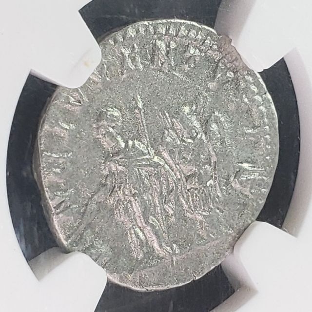 人気ゲタ帝のデナリウス!】古代 ローマ帝国 AD 209-211年 銀貨