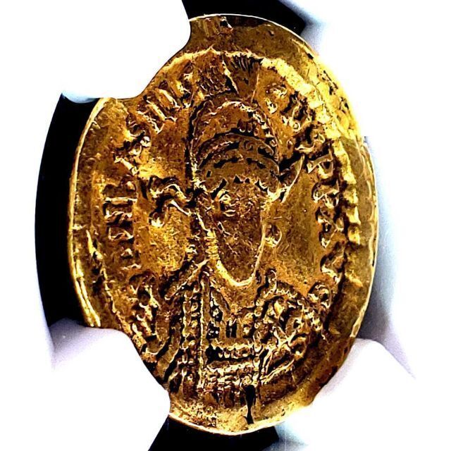 オドアケルの金貨!】鑑定全5枚 古代 ゲルマン王 AV ソリダス AD 476