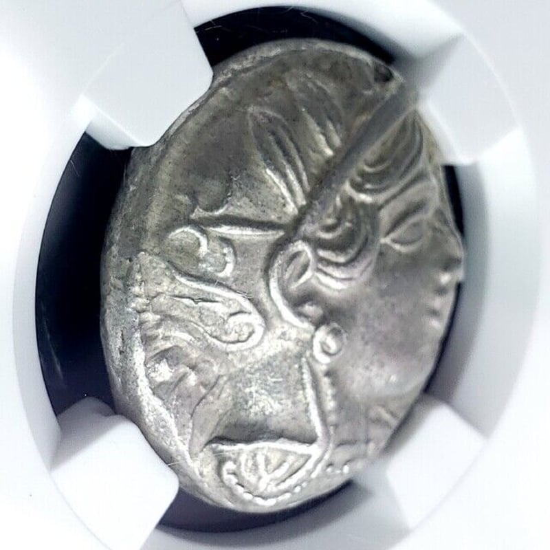 Ch AU 4/5 4/5!】古代ギリシャ フクロウ 紀元前440-404年 BC Ch AU 4/5 4/5!】古代ギリシャ フクロウ 紀元前440-404年 BC