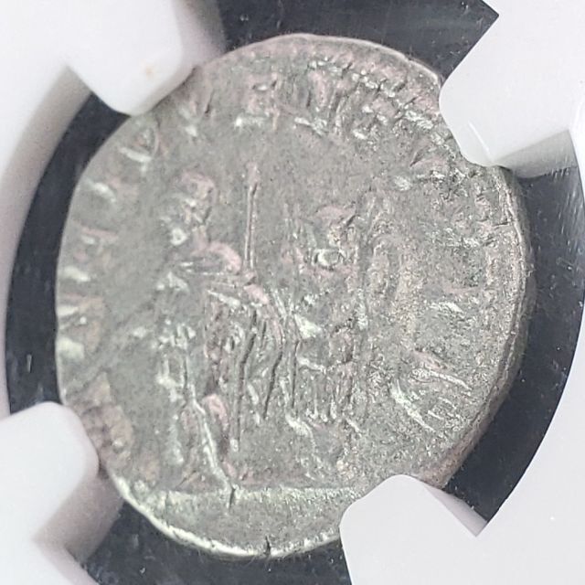 TKC001 ロムルスとレムスのデナリウスコイン 古代貨 Ancient