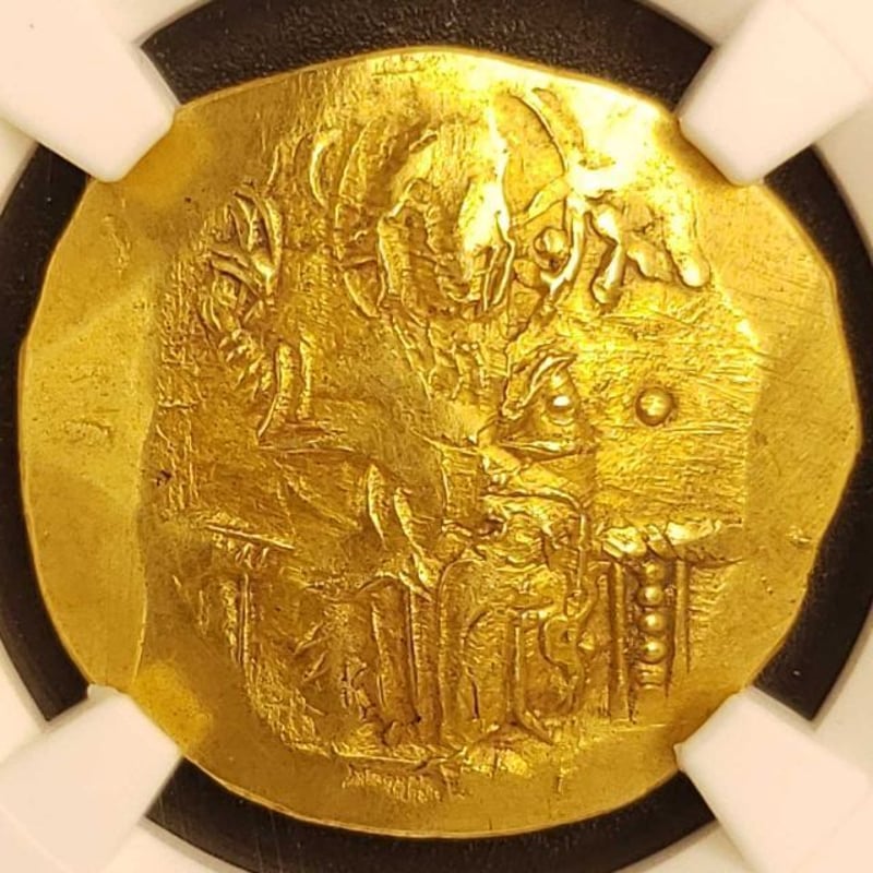 高鑑定!】ビザンチン帝国 ヨハネス3世 ヒュペルピュロン NGC AU 高鑑定!】ビザンチン帝国 ヨハネス3世 ヒュペルピュロン NGC AU