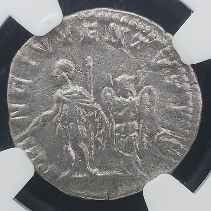 人気ゲタ帝のデナリウス!】古代 ローマ帝国 AD 209-211年 銀貨 人気ゲタ帝のデナリウス!】古代 ローマ帝国 AD 209-211年 銀貨