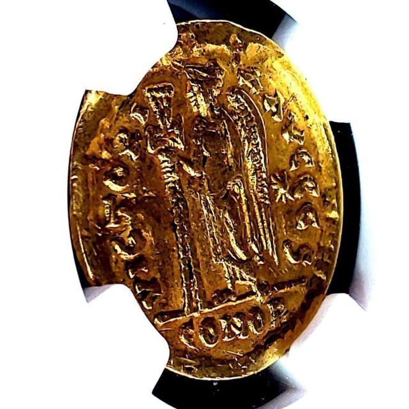 オドアケルの金貨!】鑑定全5枚 古代 ゲルマン王 AV ソリダス AD