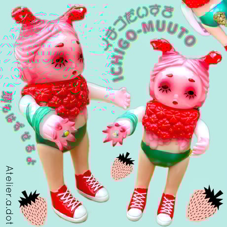 12/8【Atelier.a.dot】面取れANIMUUTO No.2 ICHIGO-MUUTO ver. 限定5体 5pcs exclusive