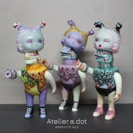 【Atelier.a.dot】GID 面取れANIMUUTO No.2 Zombie ver. 限定1体 One-off