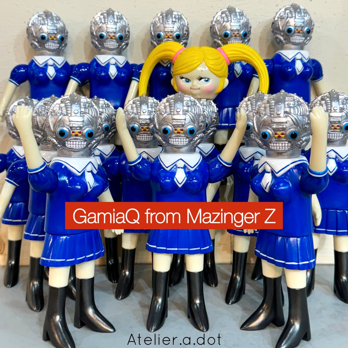 アトリエ・エードット 面取れ ガミアQ 制服ver. マジンガーZ ソフビ Amazon.co.jp: アトリエ エードット 面取れ ガミアQ 制服ver