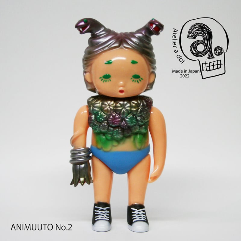 Atelier a dot LLC ANIMUUTO No.2 ソフビ Atelier a dot LLC ANIMUUTO No.2 ソフビ