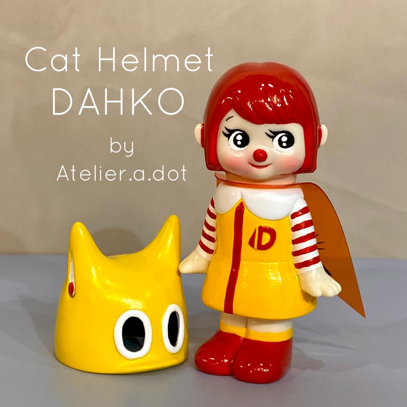 アトリエ・エードット 猫耳ヘルメット ミャン子 1期 Atelier.a.dot 猫耳ヘルメット ミャン子 1期 Cathelmet MYANKO Red helmet ver