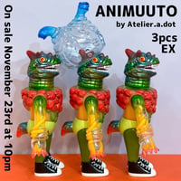 11/23【Atelier.a.dot】面取れANIMUUTO No.2 Phantom Fruits ver. 限定3体 3pcs exclusive