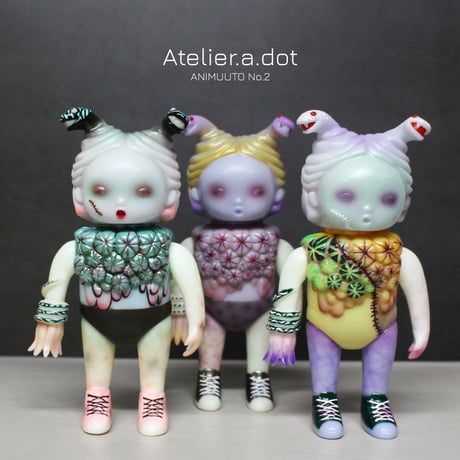 【Atelier.a.dot】GID 面取れANIMUUTO No.2 Zombie ver. 限定1体 One-off