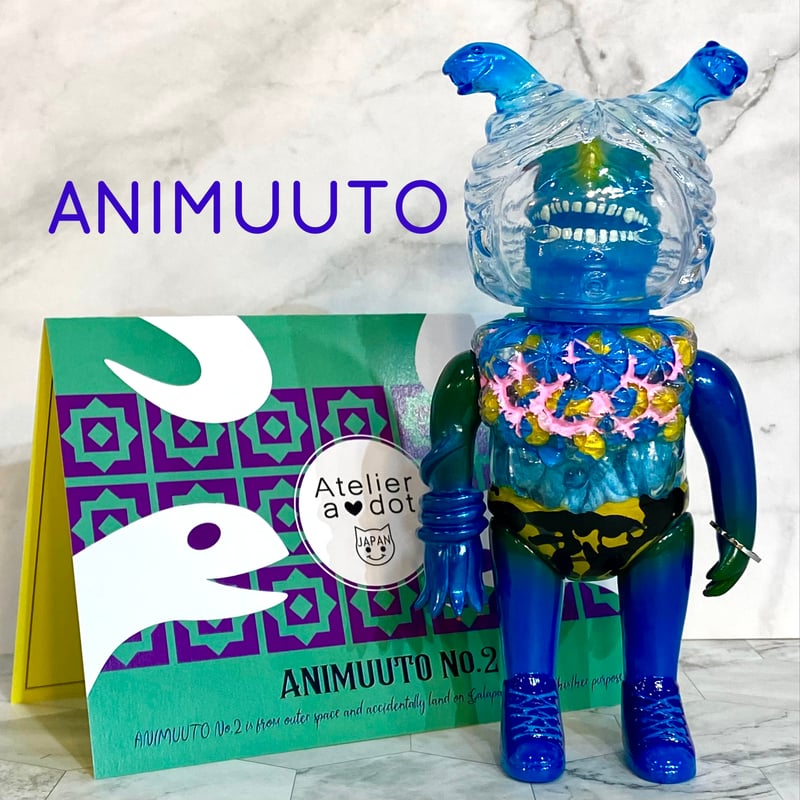 1/1【Atelier.a.dot】面取れANIMUUTO No.2 ブルー 2024ver.