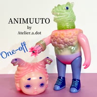 11/23【Atelier.a.dot】面取れANIMUUTO No.2 B&P ver. GID 限定1体 One-off