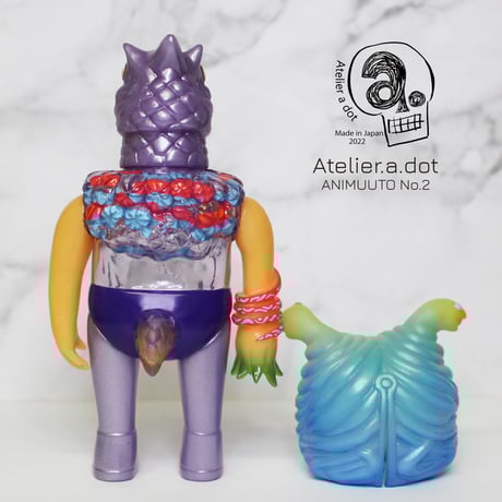 8/19【Atelier.a.dot】 面取れANIMUUTO No.2 Glass Body B ver. 限定3体 Exclusive 3pcs