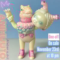 8/20発売 限定各2体【アトリエ・エードット】 面取れ ANIMUUTO No.2 YEL