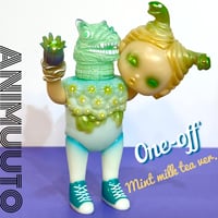11/23【Atelier.a.dot】面取れANIMUUTO No.2 Mint milk tea ver. GID 限定1体 One-off