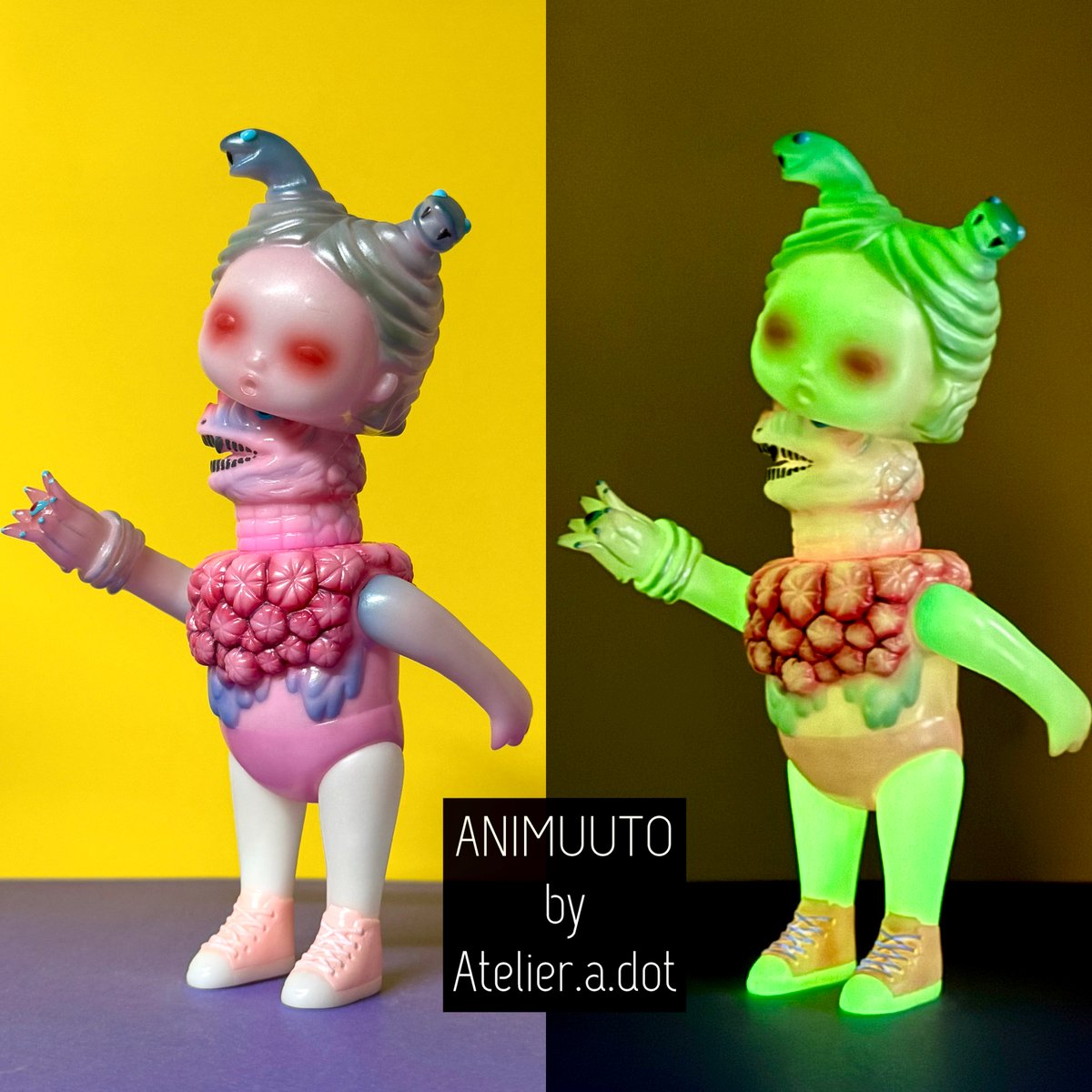 Atelier a dot LLC ANIMUUTO No.2 ソフビ 11/23【Atelier.a.dot】面取れANIMUUTO No.2 Passion Pi