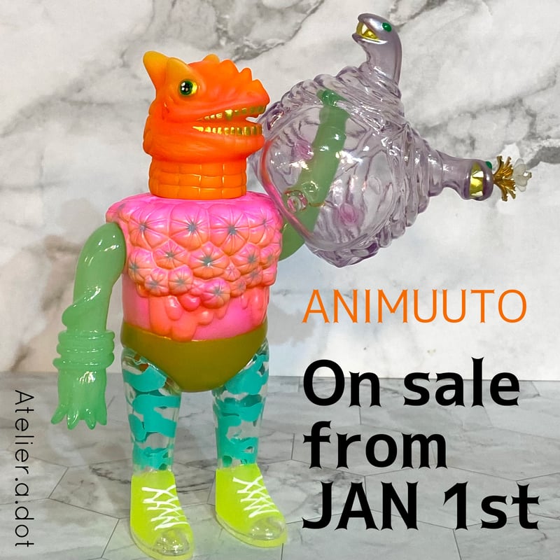1/1【Atelier.a.dot】面取れANIMUUTO No.2 新年 ver. 限定1体