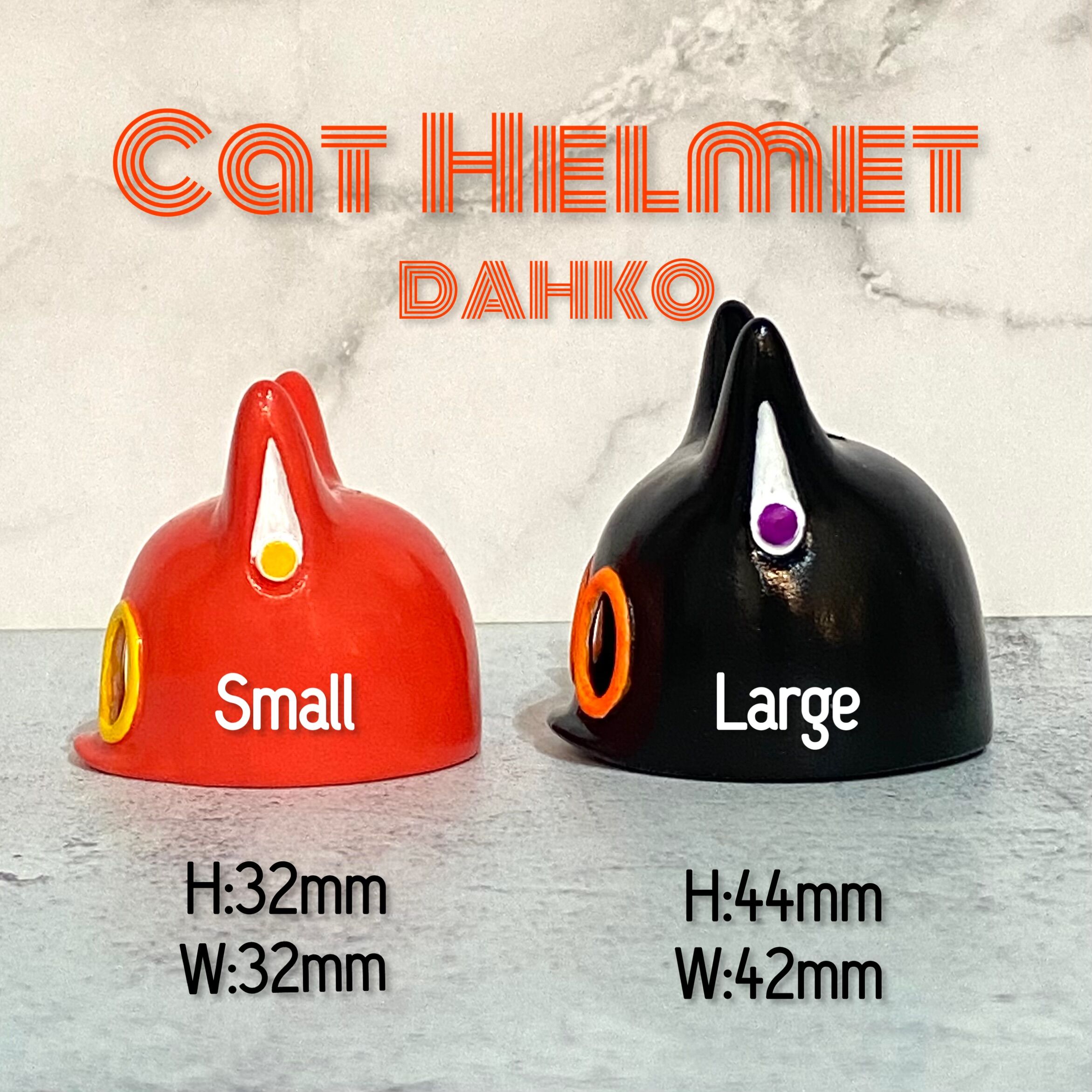 猫のヘルメットペンダント original