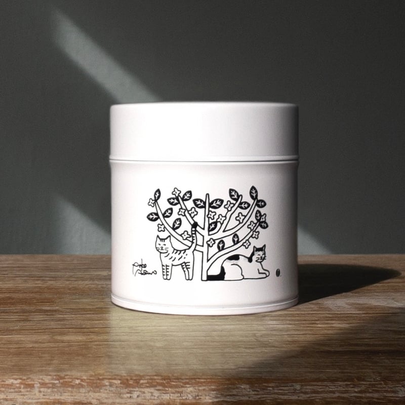 巾着入りギフト】コーヒーを愉しむ保存缶セット（コーヒー豆（粉）100g